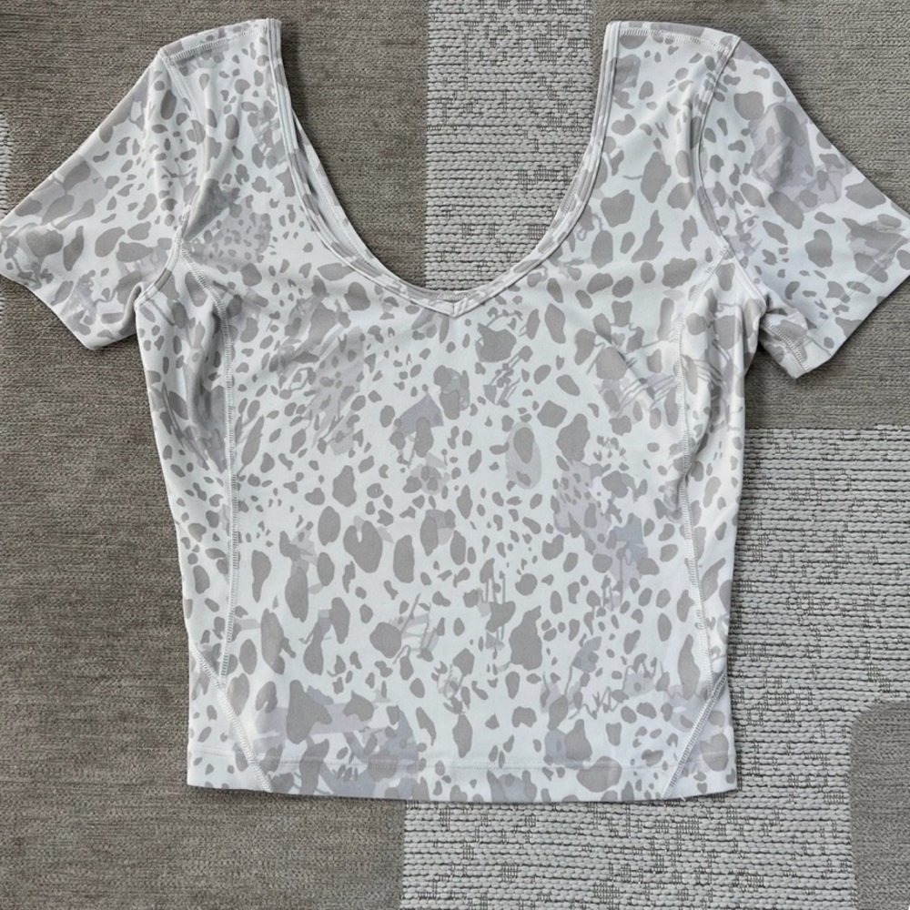 Lululemon Athletica Align Tee Cropped Top